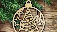 Wooden Laser Cut Christmas Decorations Wooden Laser Cut Christmas Decorations: A Festive Touch For Your Home