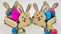 Wooden Laser Cut Easter Basket H1: Elevate Your Easter Celebrations With A Wooden Laser Cut Easter Basket: A Timeless Keepsake