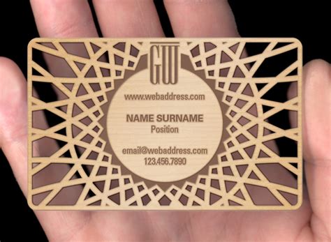 Laser Cut Wooden Business Cards Laser Cut Wooden Business Cards: A Unique And Eco-Friendly Way To Make A Statement