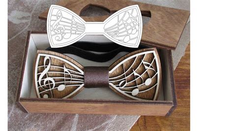 Laser Cut Wooden Bow Tie Laser Cut Wooden Bow Tie: A Stylish And Sustainable Accessory