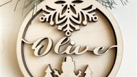 Wooden Laser Cut Christmas Ornaments Wooden Laser Cut Christmas Ornaments: A Timeless And Personalized Holiday Tradition