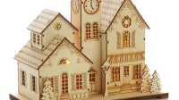 Laser Cut Wooden Christmas Houses Laser Cut Wooden Christmas Houses: A Festive Touch To Your Holiday Decor