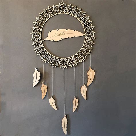 Laser Cut Wooden Dream Catcher Laser Cut Wooden Dream Catcher: A Guide To Creating A Unique And Meaningful Home Decor