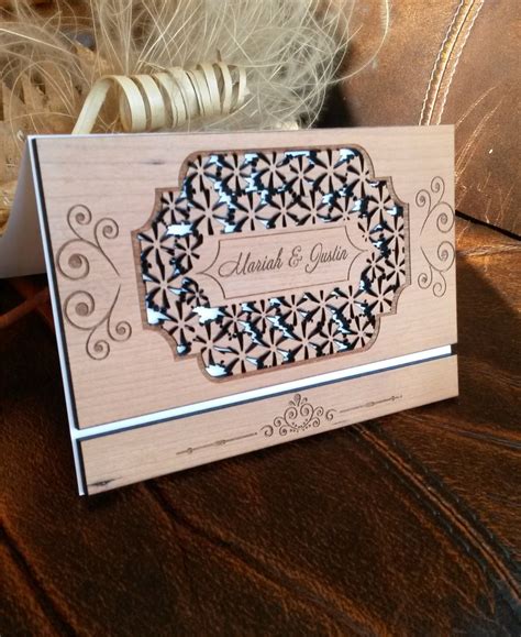 Laser Cut Wooden Wedding Invitations Laser Cut Wooden Wedding Invitations: A Timeless And Elegant Choice For Your Special Day