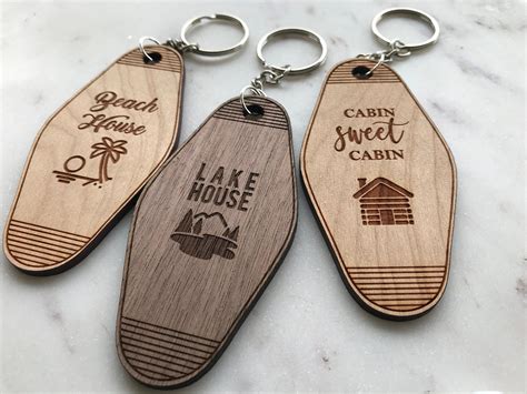 Laser Cut Wooden Keychain Laser Cut Wooden Keychain: A Unique And Customizable Accessory