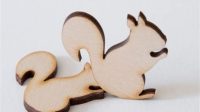 Wooden Laser Cut Squirrel H1: The Enduring Charm Of Wooden Laser Cut Squirrels: An Intricate Craft For Nature Enthusiasts