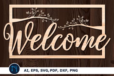 Wooden Laser Cut Welcome Sign H1: Adorn Your Abode With A Wooden Laser Cut Welcome Sign: A Timeless Expression Of Warmth And Hospitality