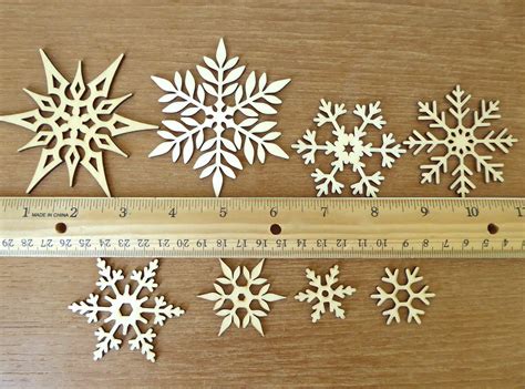 Laser Cut Wooden Snowflakes Laser Cut Wooden Snowflakes: A Winter Wonderland Of Intricate Delights