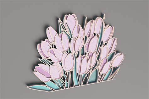 Laser Cut Wooden Tulips Laser Cut Wooden Tulips: A Guide To Crafting Unique And Beautiful Floral Art