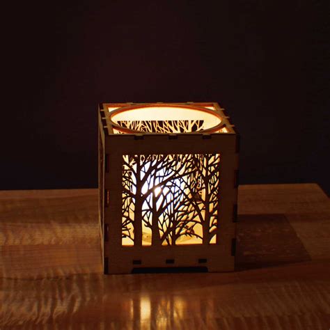 Laser Cut Wooden Votive Laser Cut Wooden Votive: A Unique And Elegant Home Decor