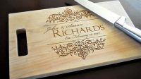 Wooden Laser Etched Cutting Board Wooden Laser Etched Cutting Board: An Enchanting Culinary Canvas