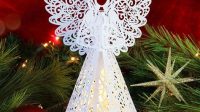 Laser Cut 3d Angel Laser Cut 3D Angel: A Celestial Masterpiece For Home Decor And Gift Giving