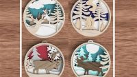 3d Laser Cut Christmas Decorations 3D Laser Cut Christmas Decorations: A Festive Touch To Your Holiday Decor