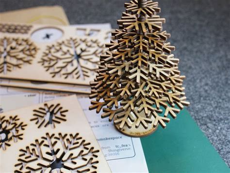 3d Printed Christmas Tree Laser Cut 3D Printed Christmas Tree Laser Cut: A Festive And Sustainable Holiday Decoration