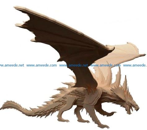 Laser Cut 3d Dragon Laser Cut 3D Dragon: A Detailed Guide To Crafting A Majestic Masterpiece