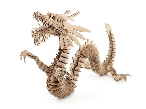 Laser Cut 3d Model Dragon Laser Cut 3D Model Dragon: A Masterpiece Of Precision And Intricacy