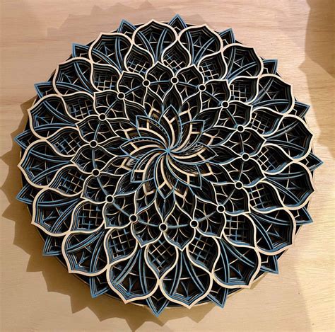 3d Mandala Laser Cut 3D Mandala Laser Cut: An Immersive Art Form