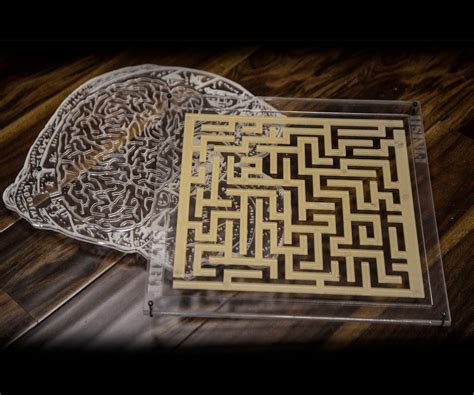 Laser Cut 3d Maze Laser Cut 3D Maze: A Labyrinth Of Intricate Design