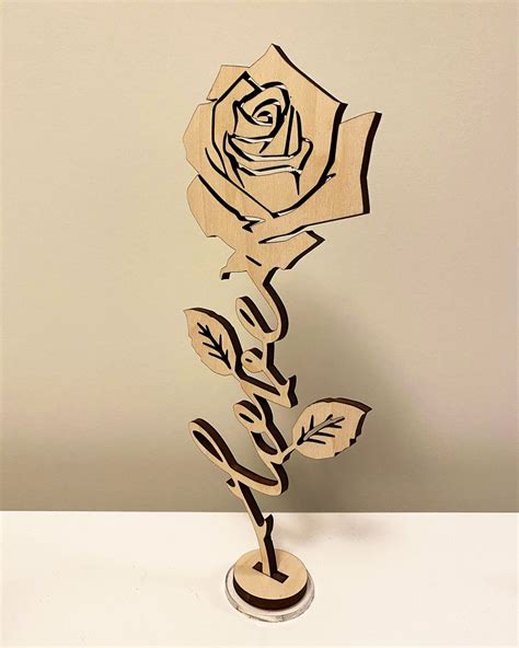 Laser Cut 3d Rose Laser Cut 3D Rose: A Guide To Intricate And Stunning Creations