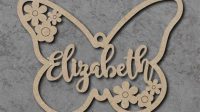 Laser Cut Butterfly With Name Laser Cut Butterfly With Name: A Timeless And Personalized Gift