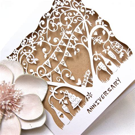 Laser Cut Anniversary Cards Laser Cut Anniversary Cards: A Unique And Memorable Way To Celebrate