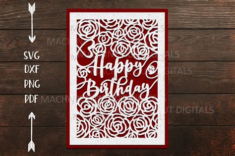 Laser Cut Birthday Card Template Free Laser Cut Birthday Card Template Free: Unleash Your Creativity