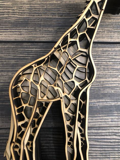 Laser Cut Giraffe Laser Cut Giraffe: An Exquisite Masterpiece Of Precision And Art