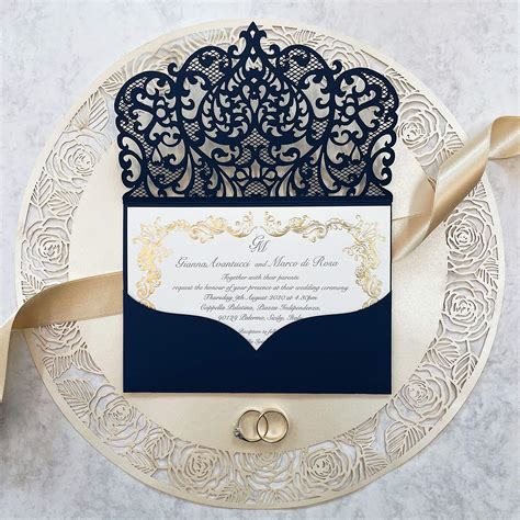 Laser Cut Invitations Laser Cut Invitations: An Elegant And Intricate Touch To Your Special Day