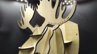 Laser Cut Moose Head Laser Cut Moose Head: A Unique And Intricate Wall Decoration