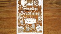 Laser Cut Birthday Card Template Laser Cut Birthday Card Template: A Unique And Personalized Way To Celebrate