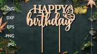 Laser Cut Birthday Cake Toppers Laser Cut Birthday Cake Toppers: The Ultimate Guide To Personalized Celebrations