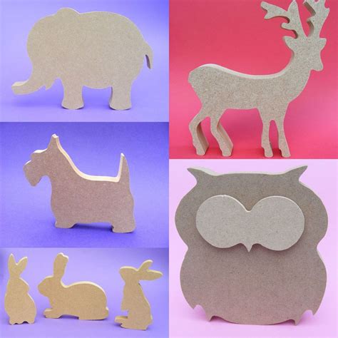 Laser Cut Wooden Animal Shapes Laser Cut Wooden Animal Shapes: Crafting Unique And Educational Playtime Companions