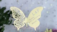 Butterfly Place Card Laser Cut H1: Butterfly Place Card Laser Cut: A Guide To Exquisite Wedding Enhancements