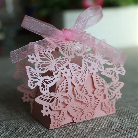 Laser Cut Butterfly Candy Boxes Laser Cut Butterfly Candy Boxes: A Unique And Elegant Way To Sweeten Your Occasions